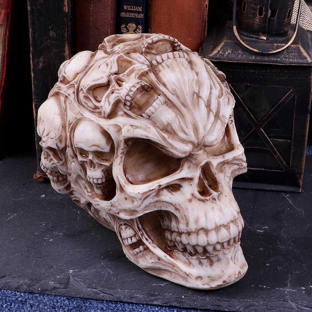 Fifth image for James Ryman Skull of Skulls Skeleton Ornament