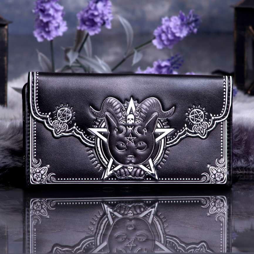 Fifth image for Pawzuph Embossed Purse 18.5cm
