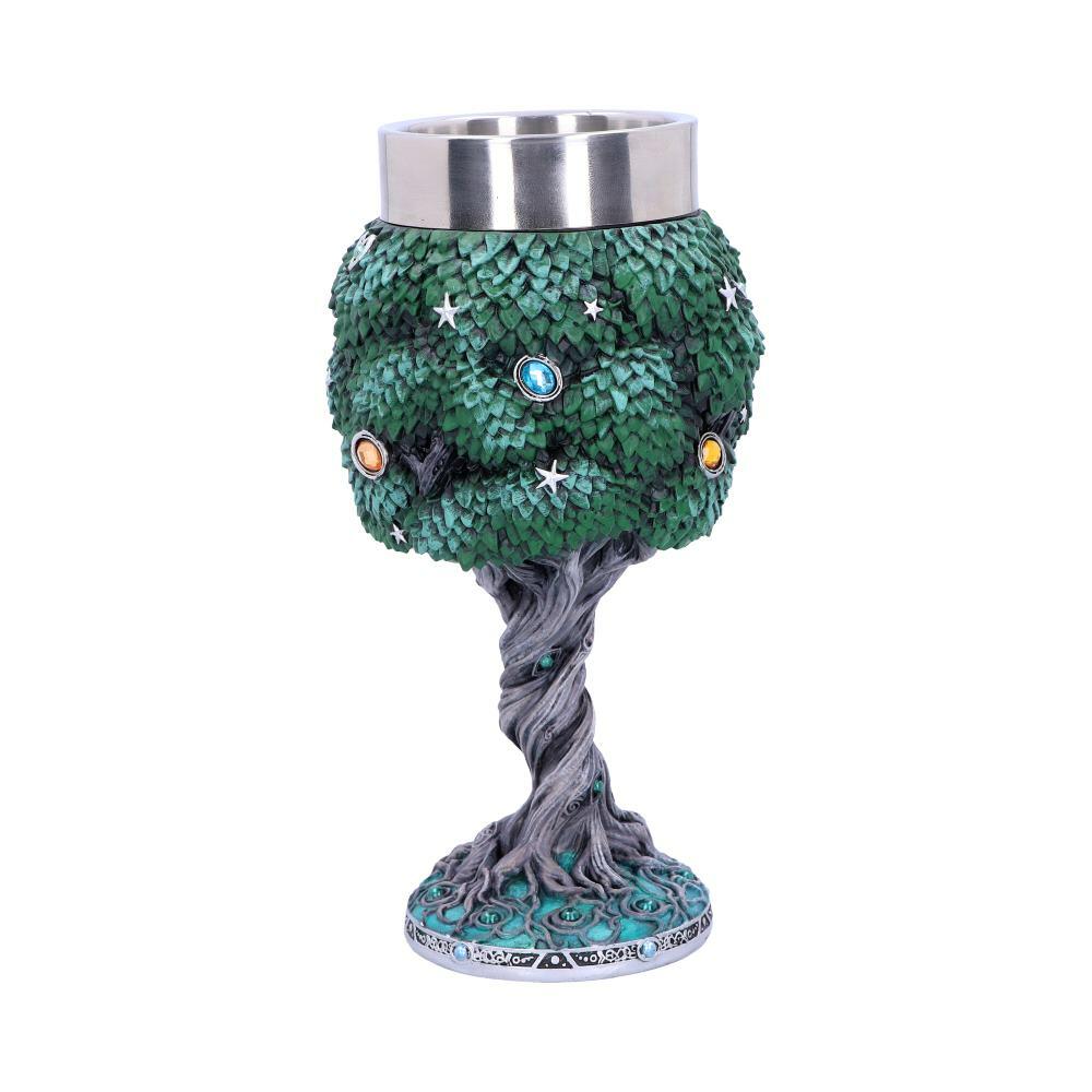 Third image for Exclusive Tree of Life Nature Goblet Wine Glass