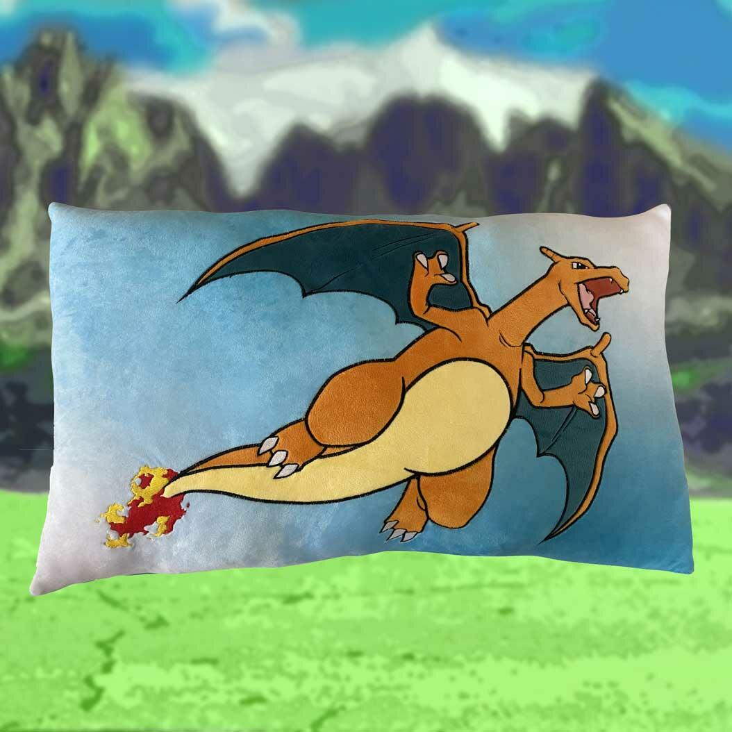 Third image for Pokmon Charizard Soft To Touch Cushion 60cm