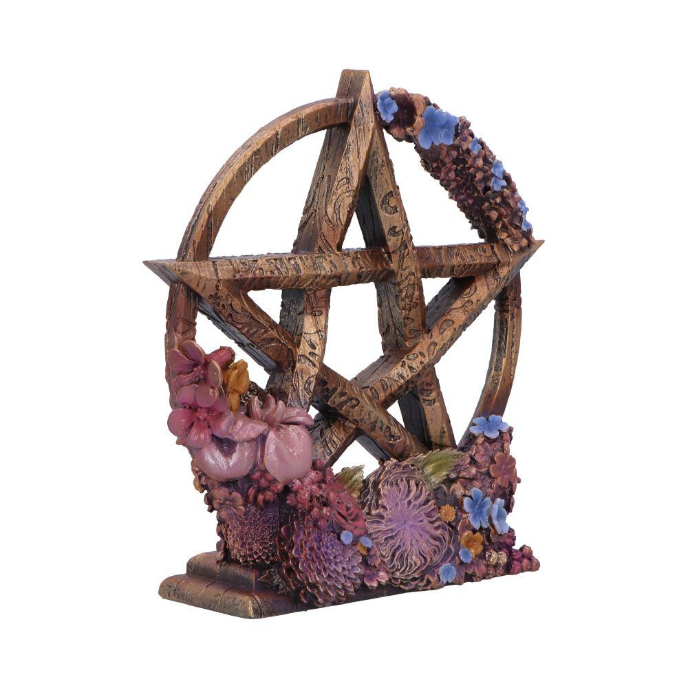 Fourth image for Spring Floral Decorative Pentagram Ornament