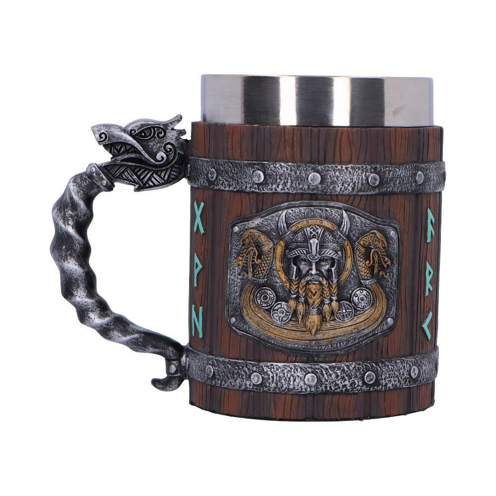 Fourth image for Medieval Norseman Tankard 16cm