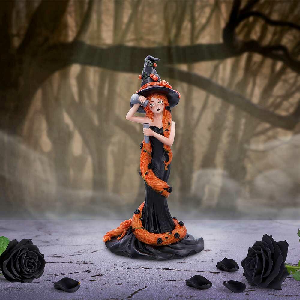 Fifth image for Cinnamon Sugar & Spice Witch Figurine