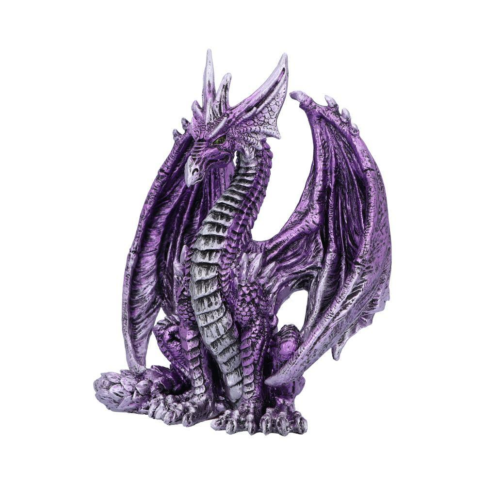 Second image for Porfirio Purple Dragon Figurine 17.7cm