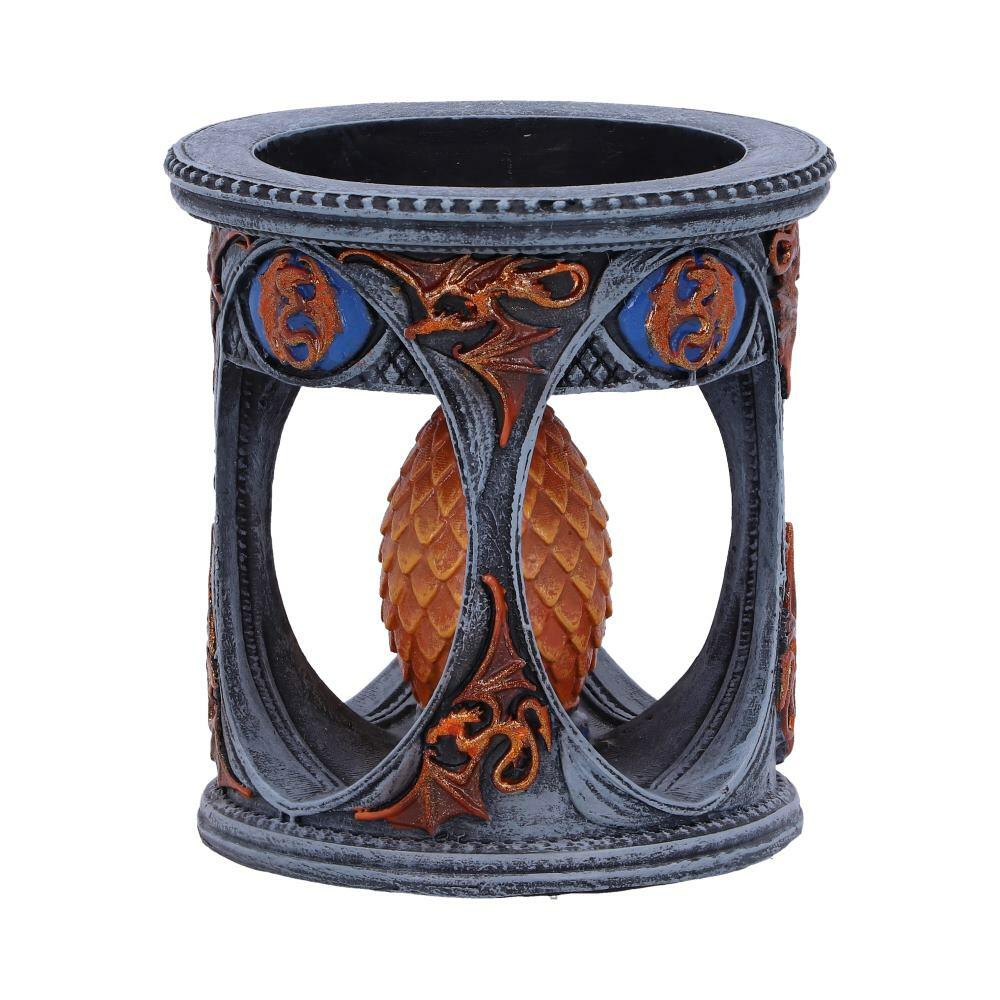 Fourth image for Anne Stokes Dragon Heart Tea Light Holder 6cm