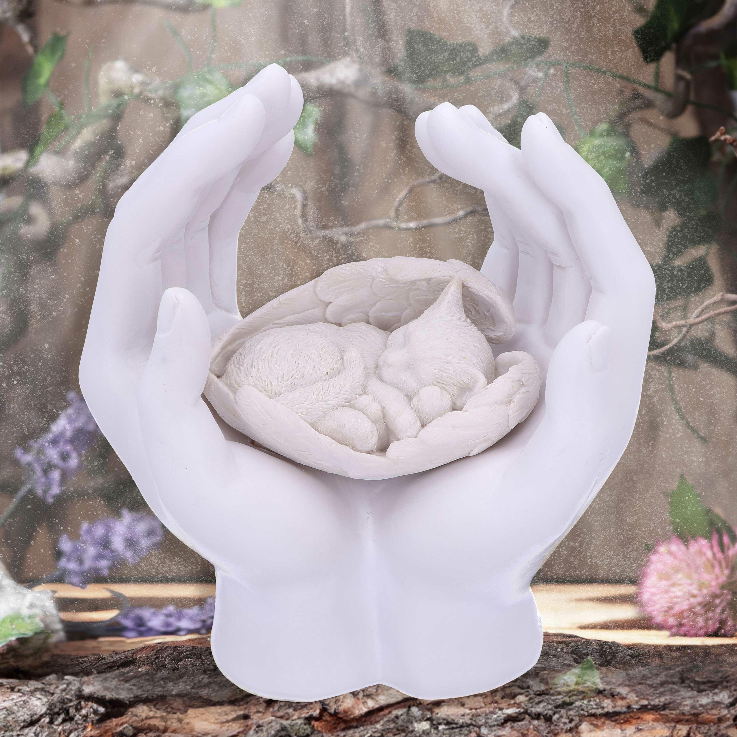 Fifth image for Forever Feline Angelic Cat Figurine