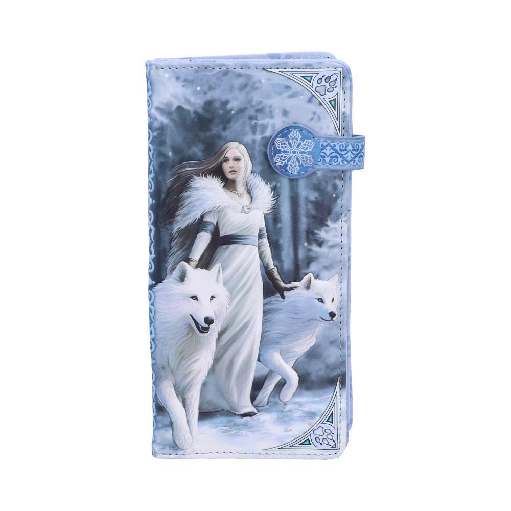 First image for Anne Stokes Winter Guardians Wolf Embossed Purse