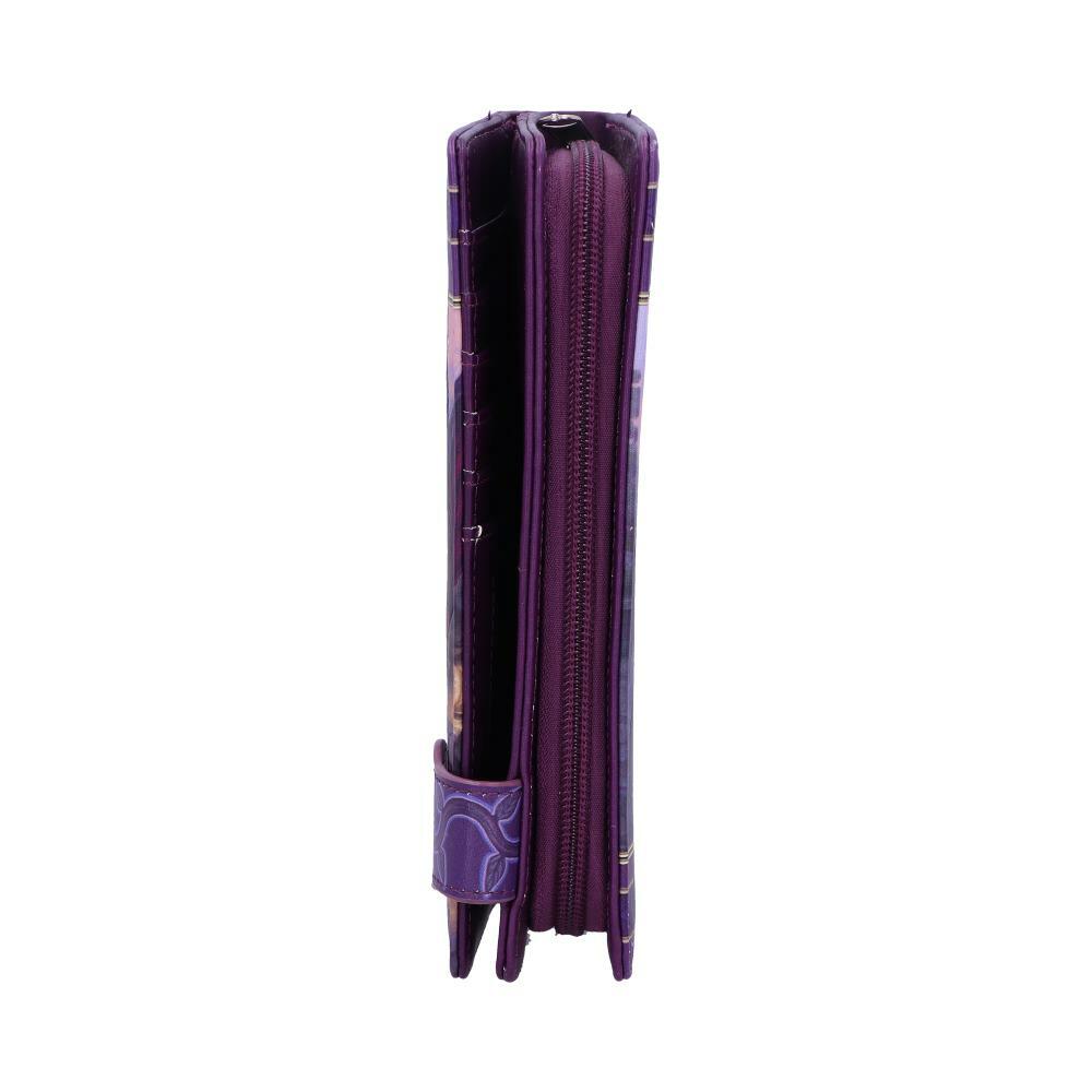 Second image for Nemesis Now James Ryman Dragon Sanctuary Embossed Purse Purple 18.5cm