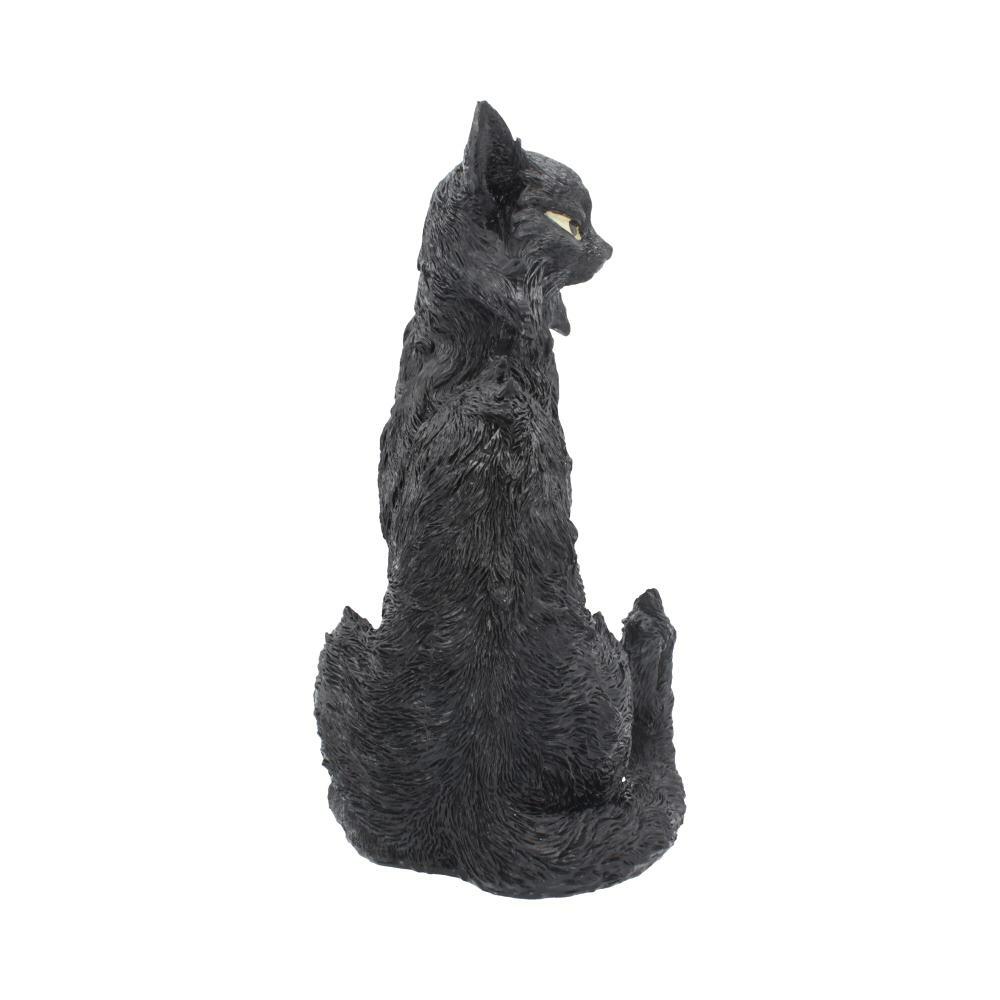 Fourth image for Large Black Cat Witches Familiar Figure Salem 32.5cm