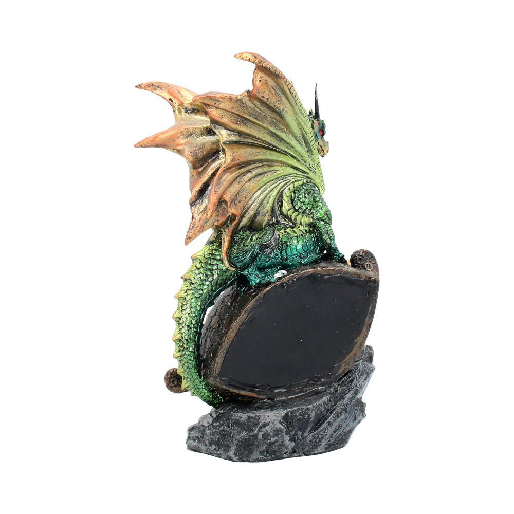 Fourth image for Emerald Green Eye Of The Dragon Light Up Figurine