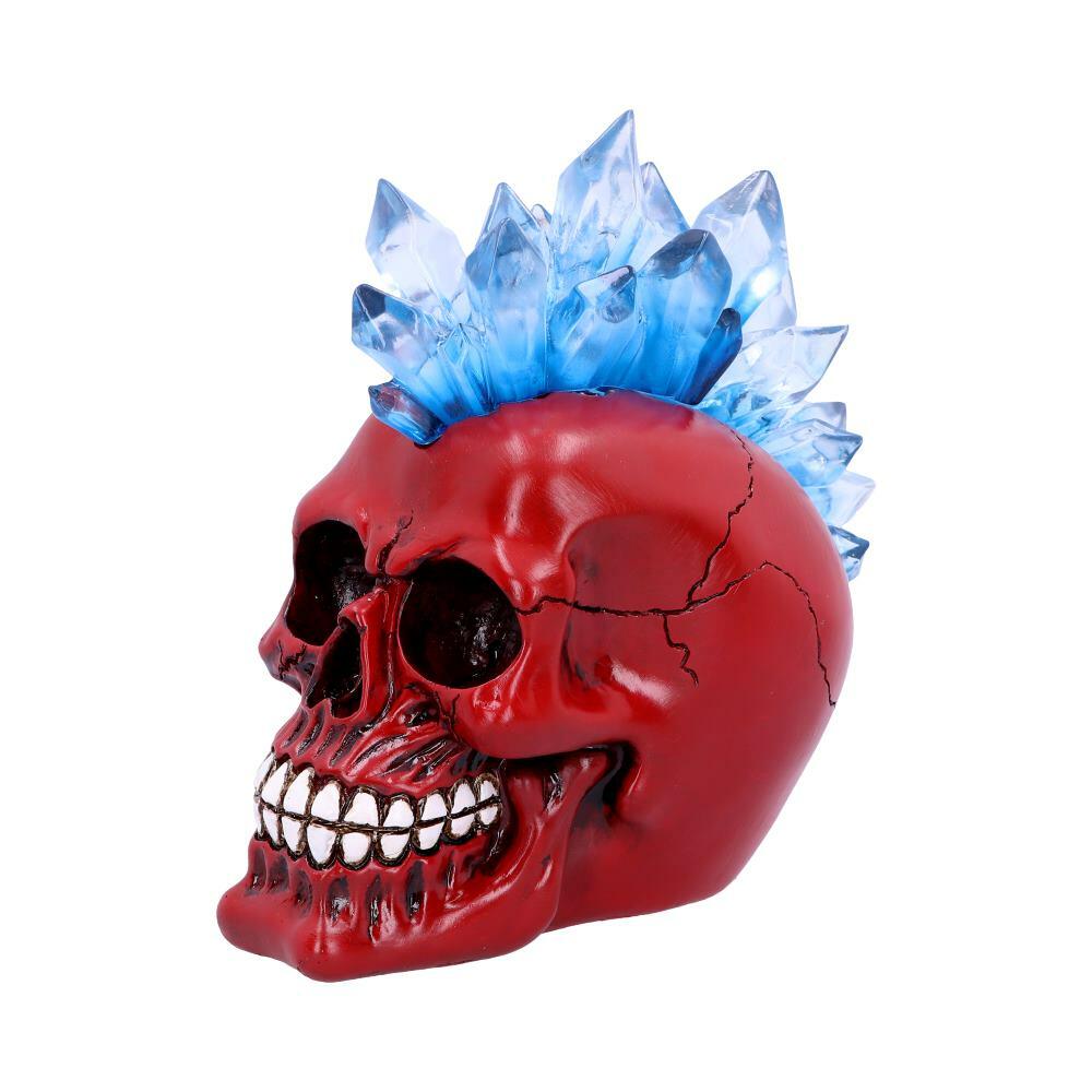 Second image for Crystal Hawk Light Up Skull Ornament
