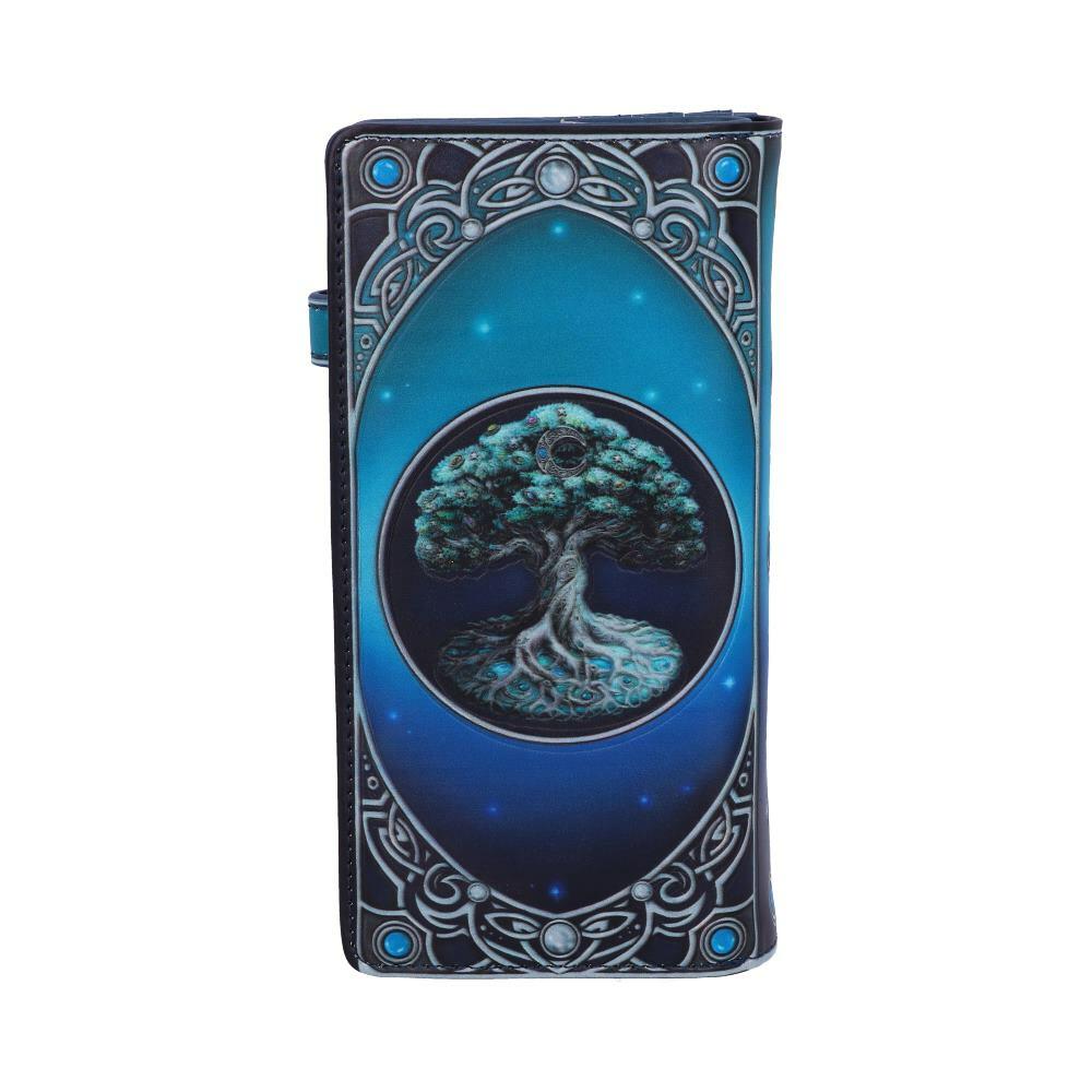Third image for Tree of Life Pagan Moon Embossed Purse