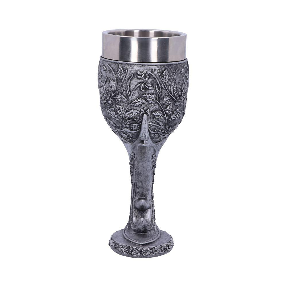 Third image for Monarch of the Glen Stags Head Goblet Wine Glass