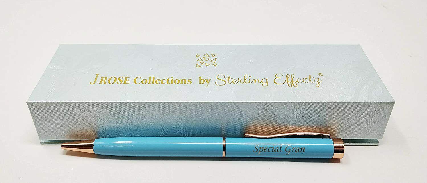 Special NAN Personalised JRose Ladies Pen in Beautiful Gift Box by Sterling Effectz 