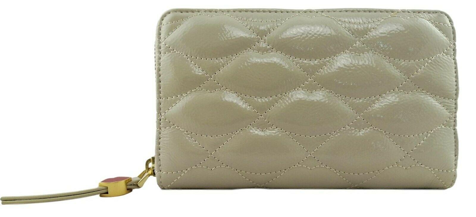 Lulu Guinness Pop Out Saffie Wallet - Sky/Navy - Great Gifts Club