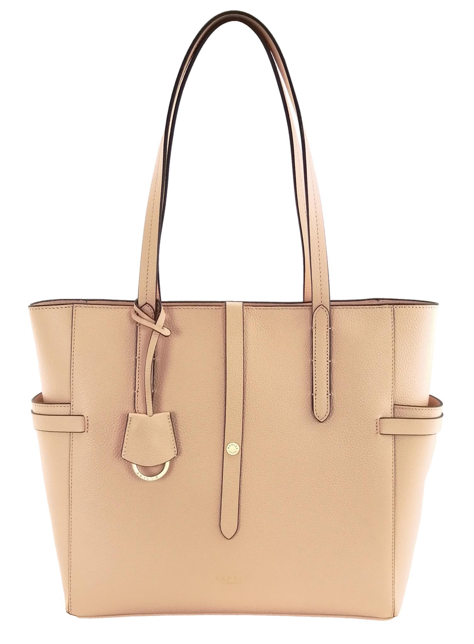 Radley pink leather bag online