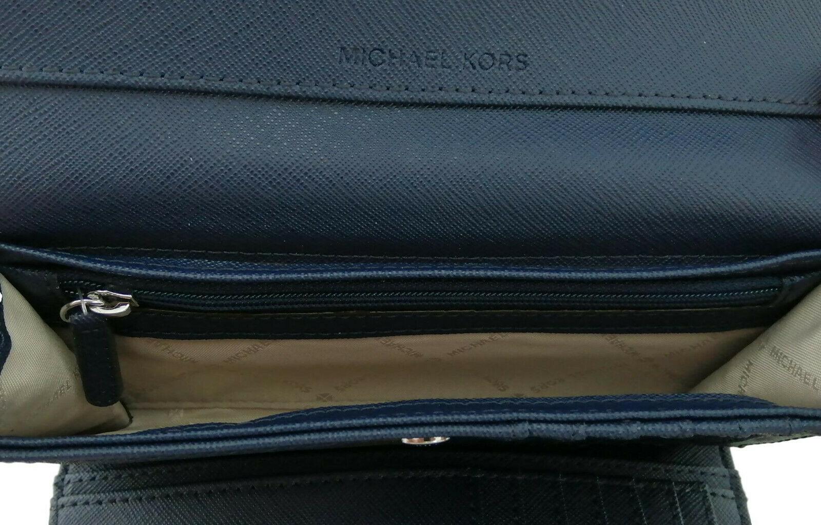 Michael Kors Mercer Extra-Small Pebbled Leather Crossbody Bag (PALE BLUE) -  Walmart.com