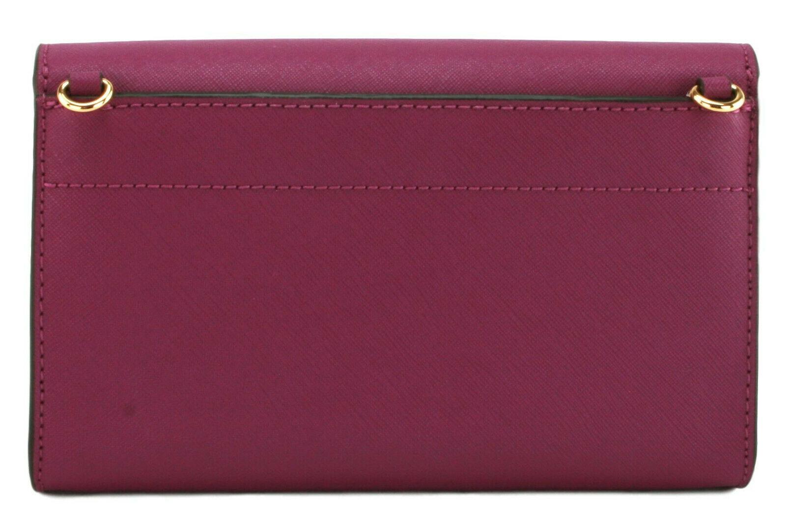 Michael kors purple on sale crossbody purse