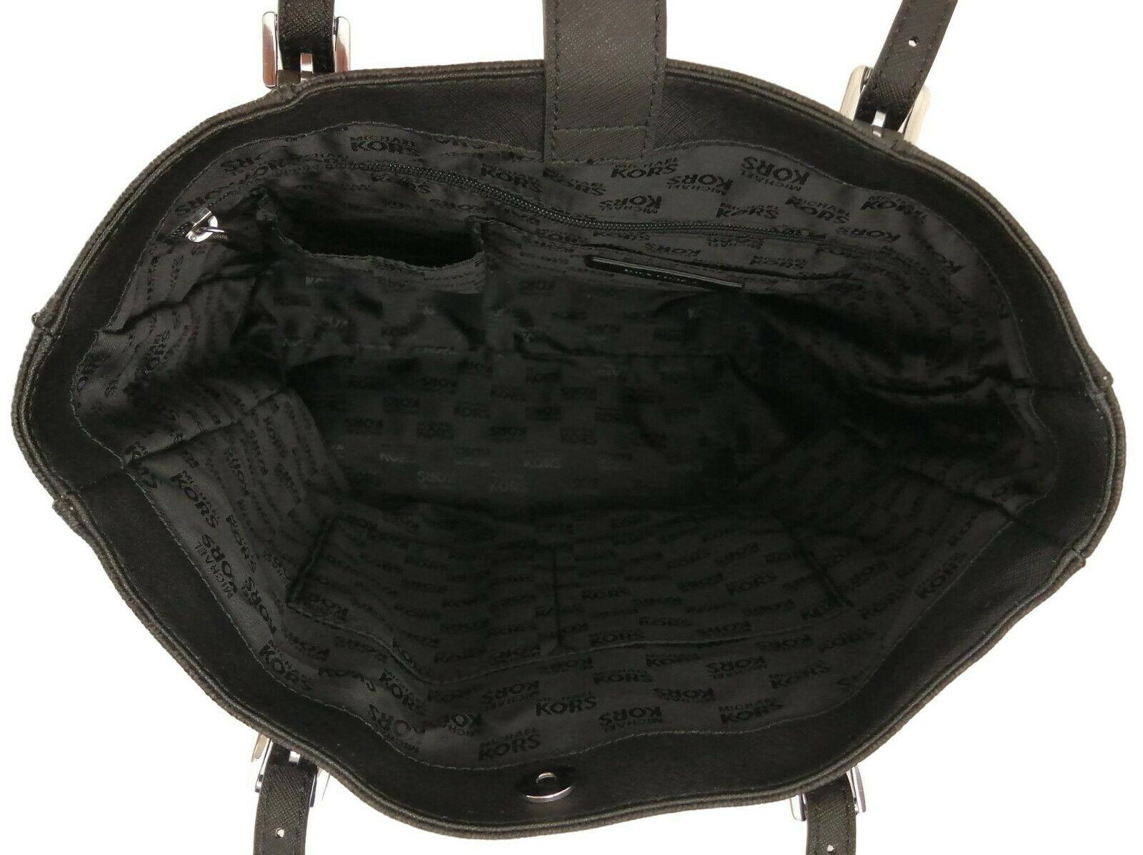 Michael kors clearance black monogram bag