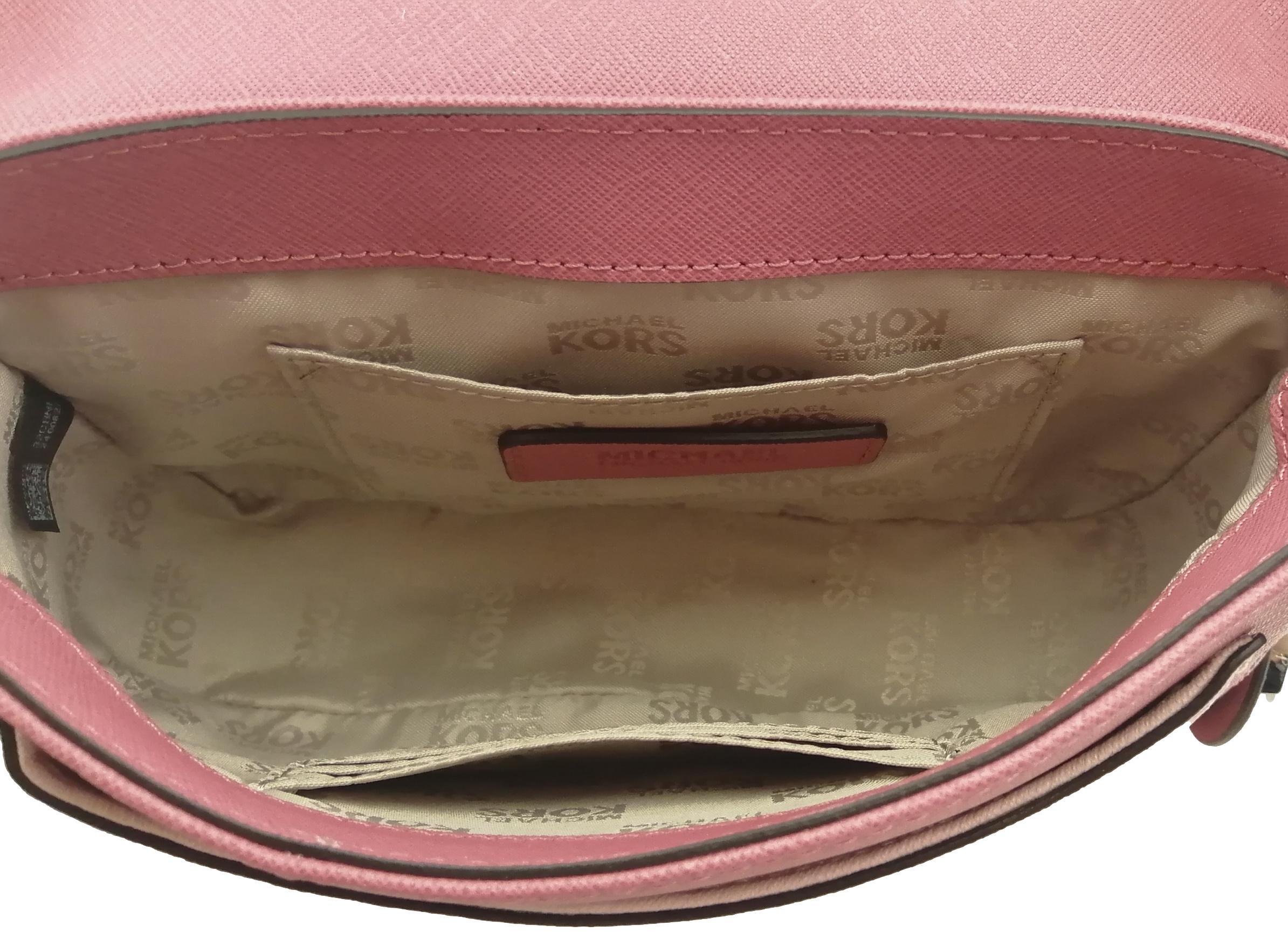 Michael kors small pink on sale crossbody