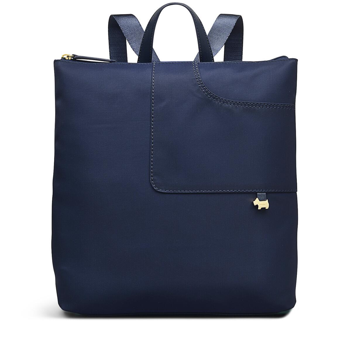 Radley Navy Nylon Backpack