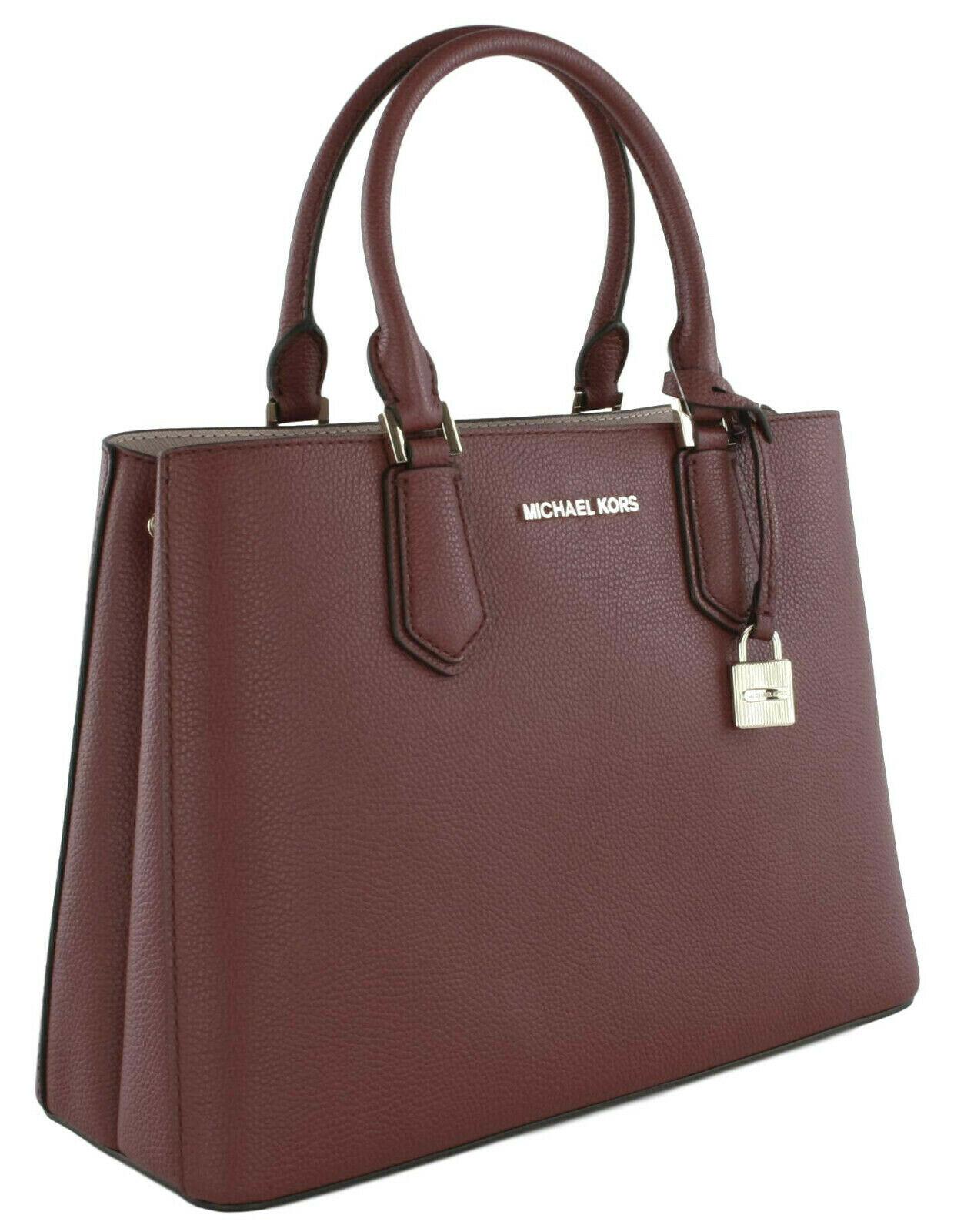 Michael kors purse outlet burgundy