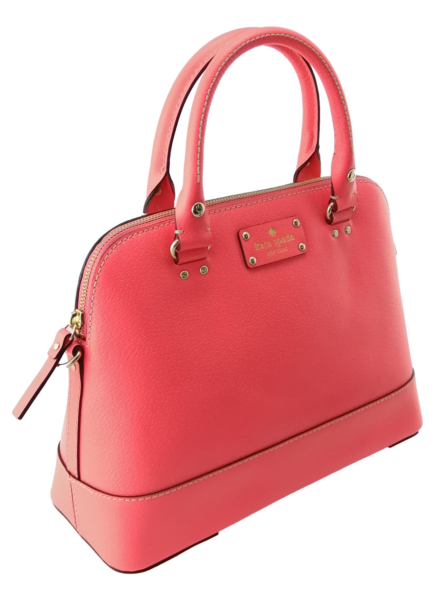 NWT Kate Spade New York Margaux pink large satchel | Kate spade purse pink,  Blue satchel, Kate spade purse black