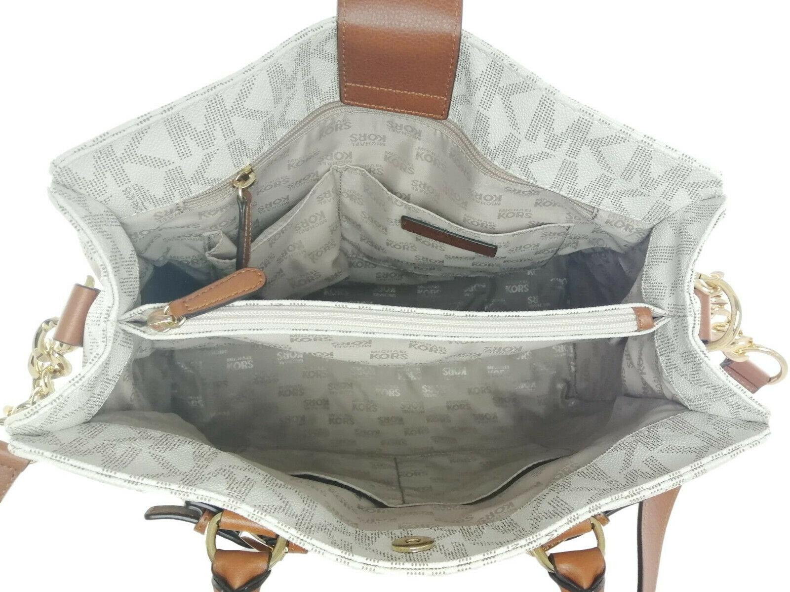 Michael Kors Vanilla Handbag inside