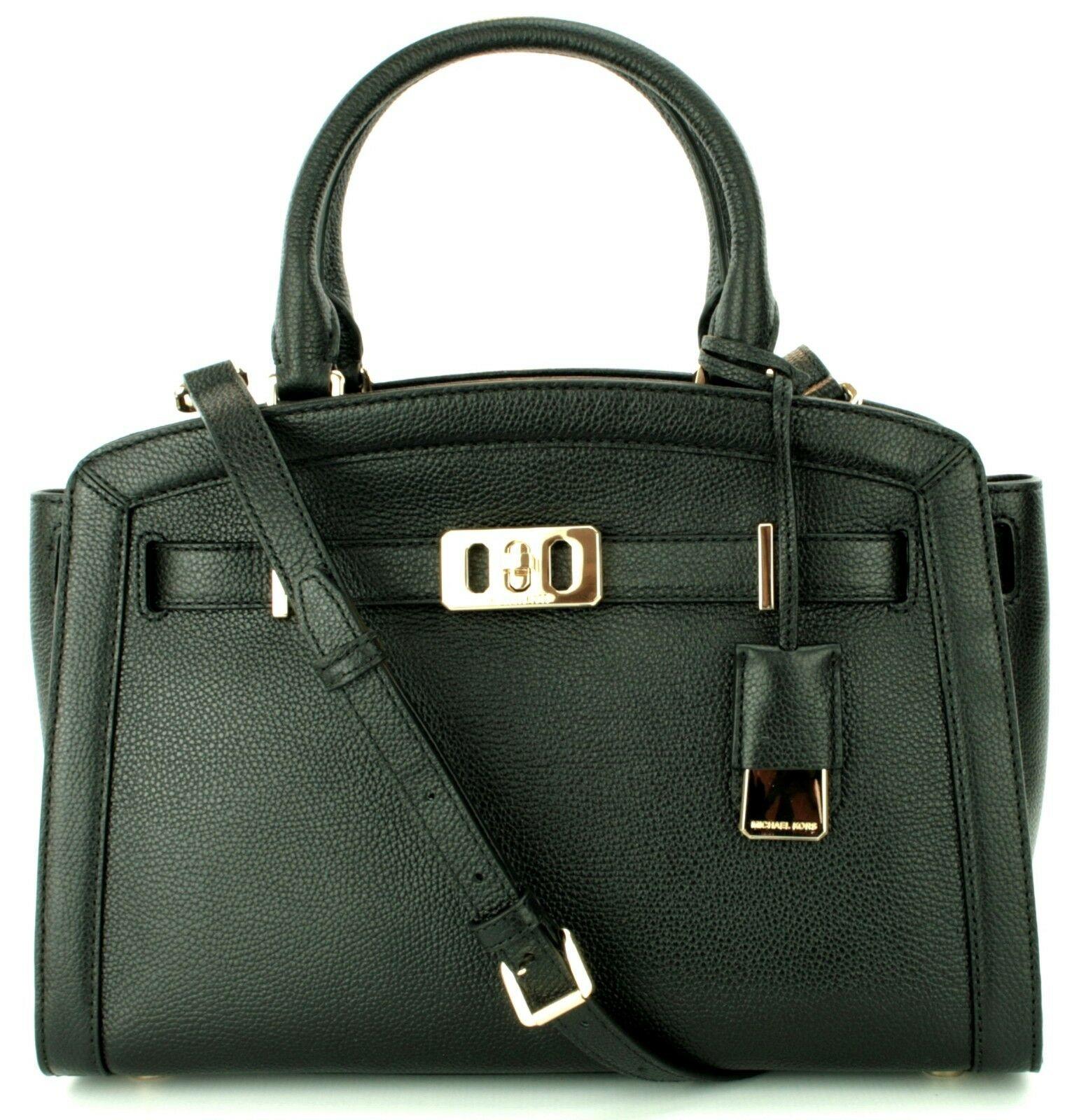 Michael Kors Black Medium Handbag front