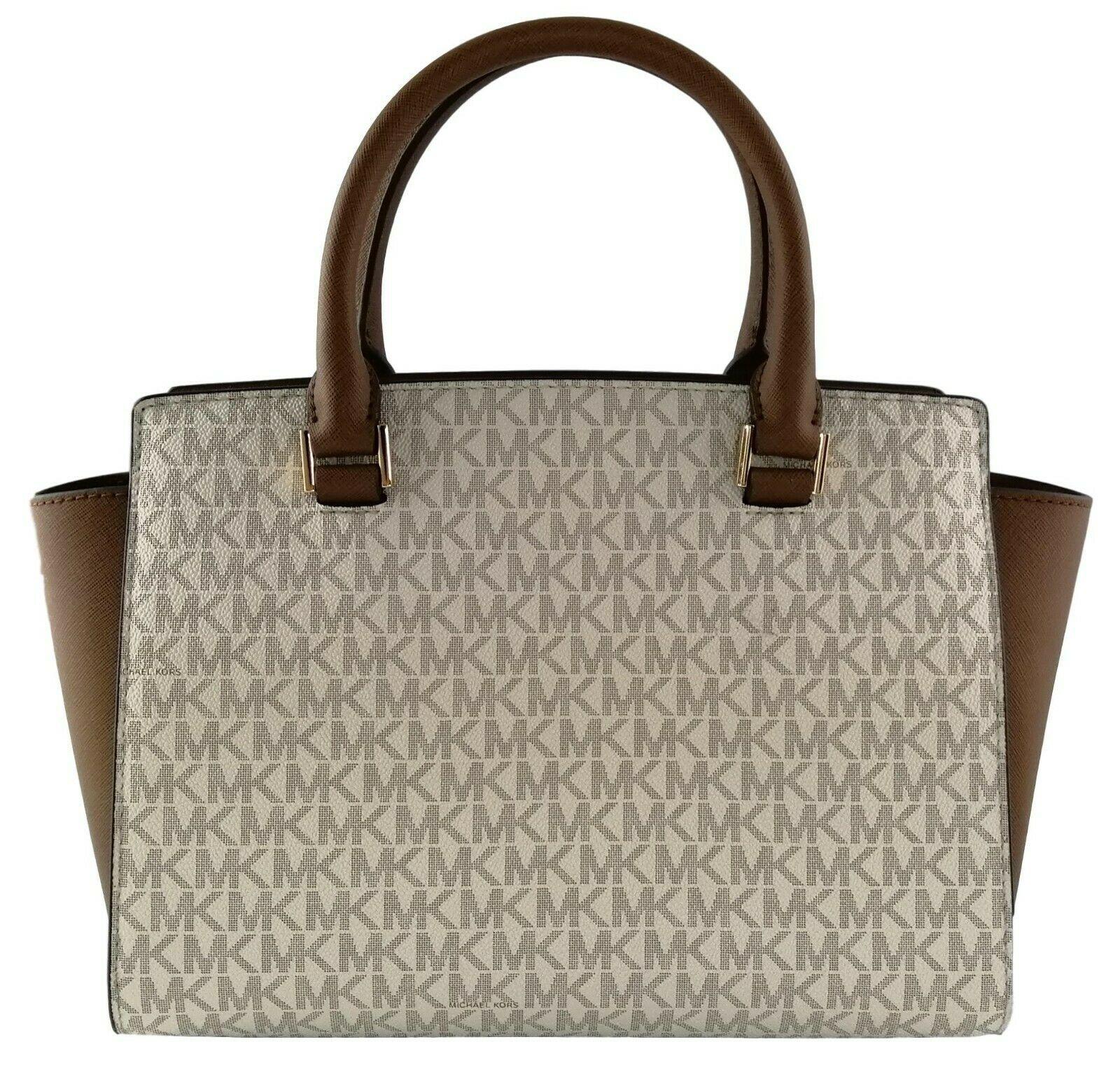 Michael Kors Off White Handbag back without strap