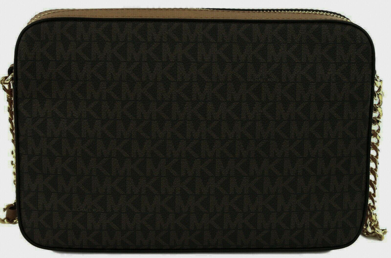 Michael Kors Dark Brown Crossbody Bag back
