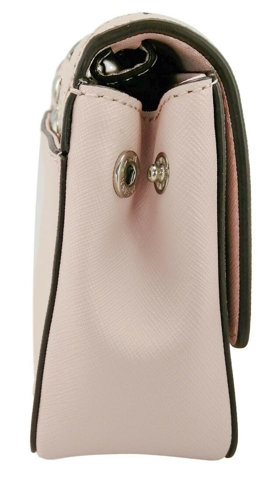 Michael Kors Pink Small Crossbody Bag side open