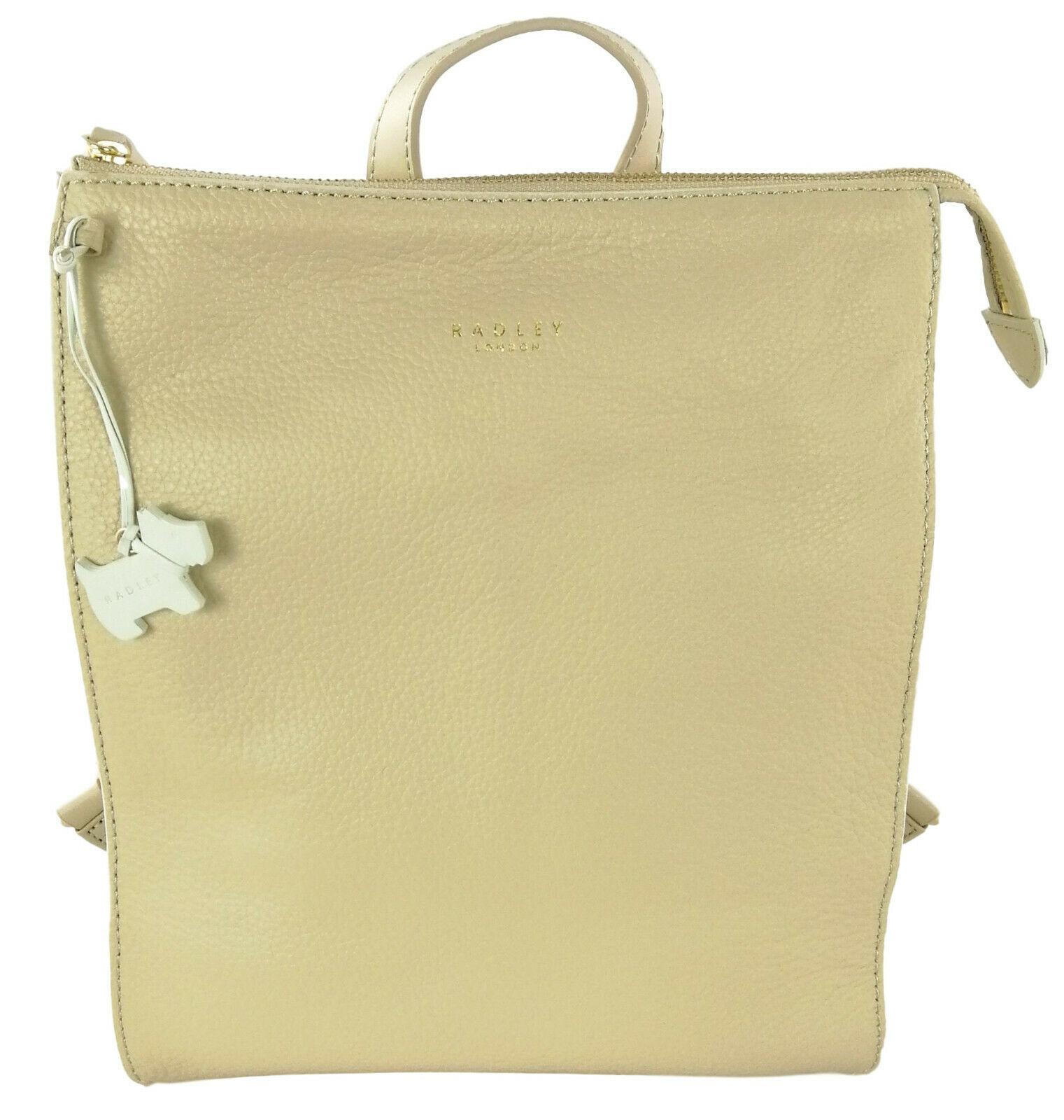 Radley Cream Backpack front