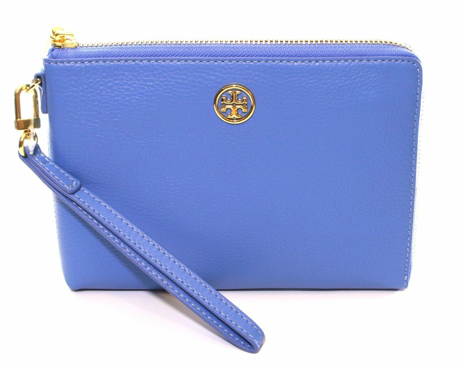 Tory Burch Robinson Cross Body Bag Morning Sky Light Blue Small Handbag |  eBay