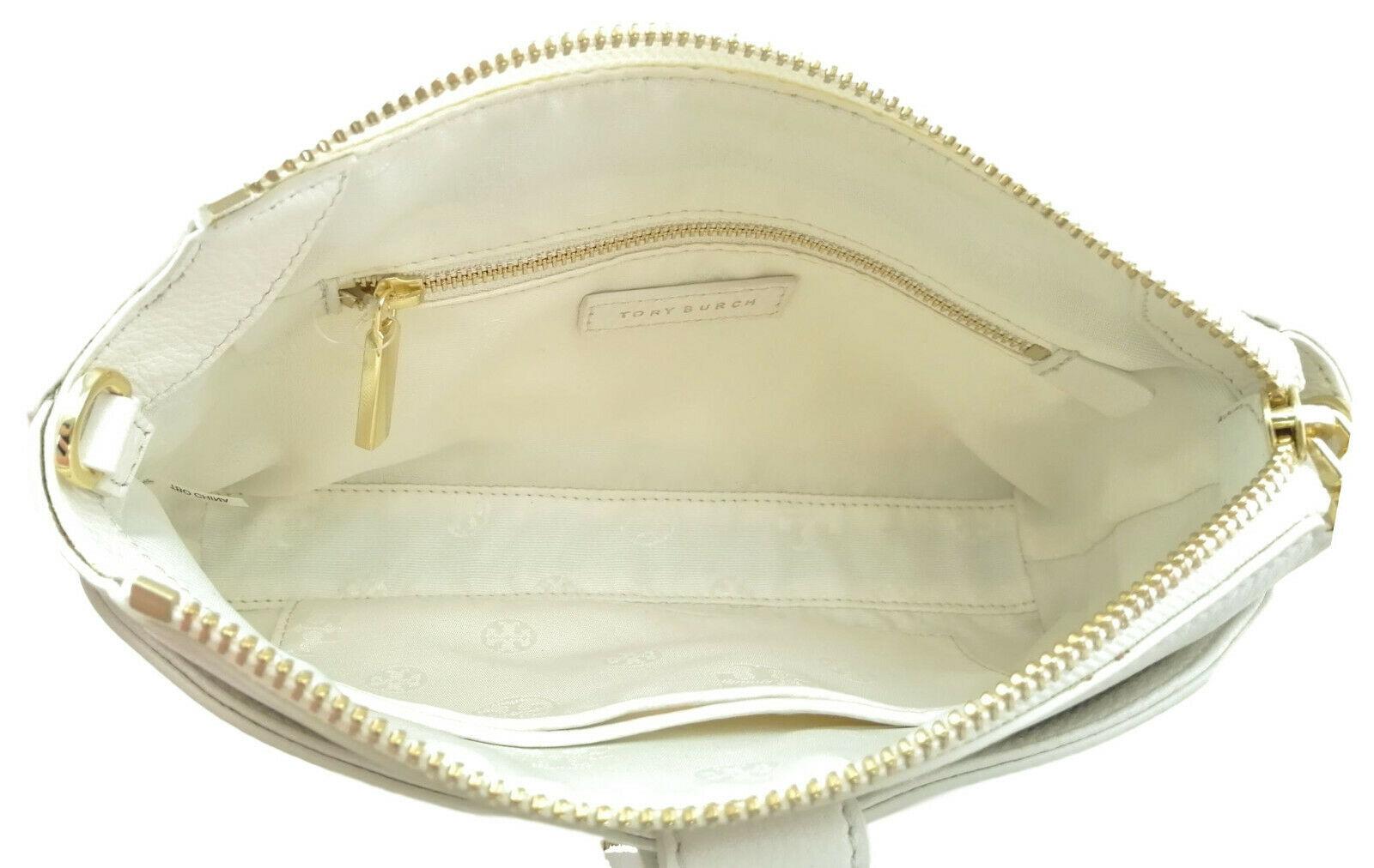 Tory Burch Ivory Crossbody Bag open