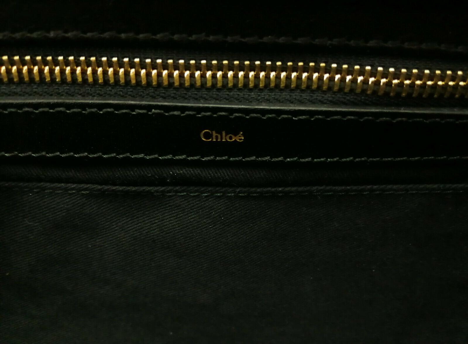 Chloé Shoulder Bag inside logo