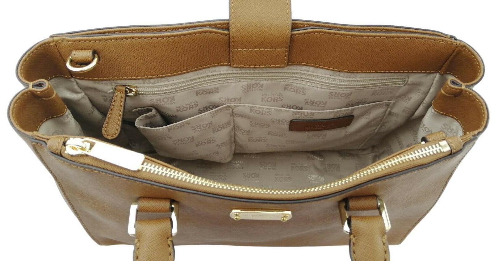 Michael Kors Brown Handbag inside