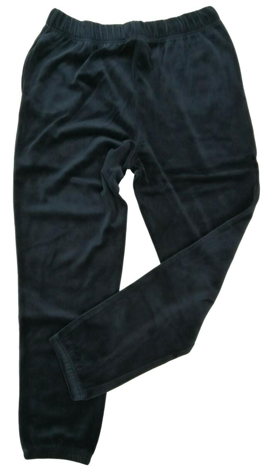 Juicy Couture Velour Joggers Navy front