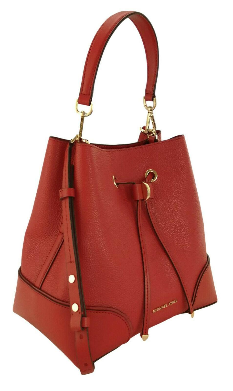 Michael kors red sale handbag
