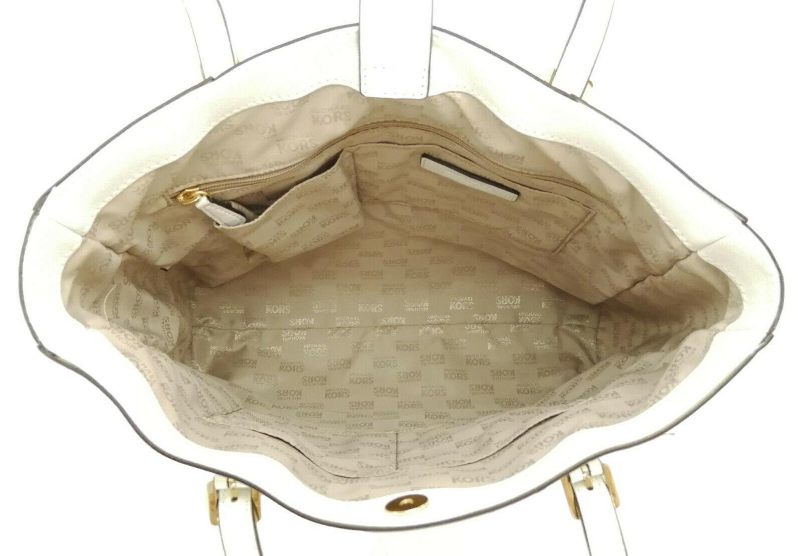 Michael Kors White Tote Bag top