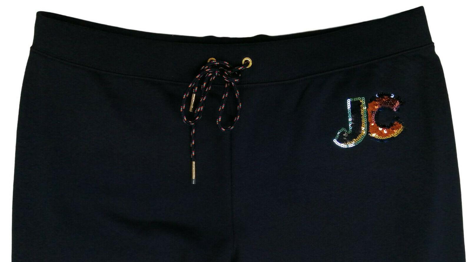 Juicy Couture Track Pants navy waist closed up