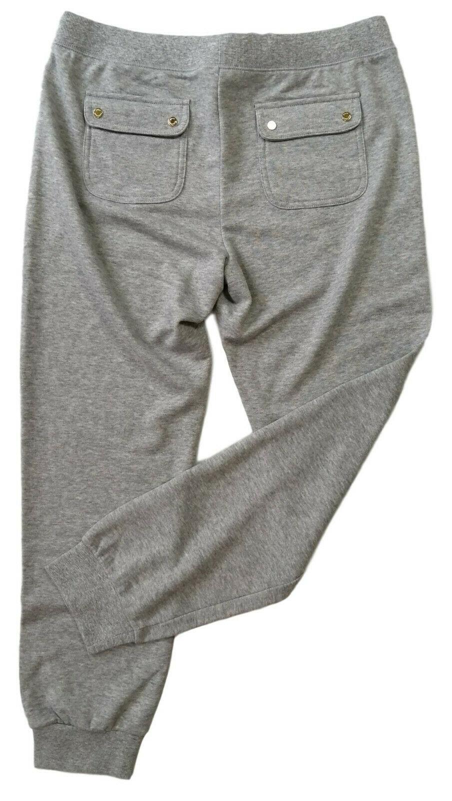 Juicy Couture Track Pants grey fornt closed
