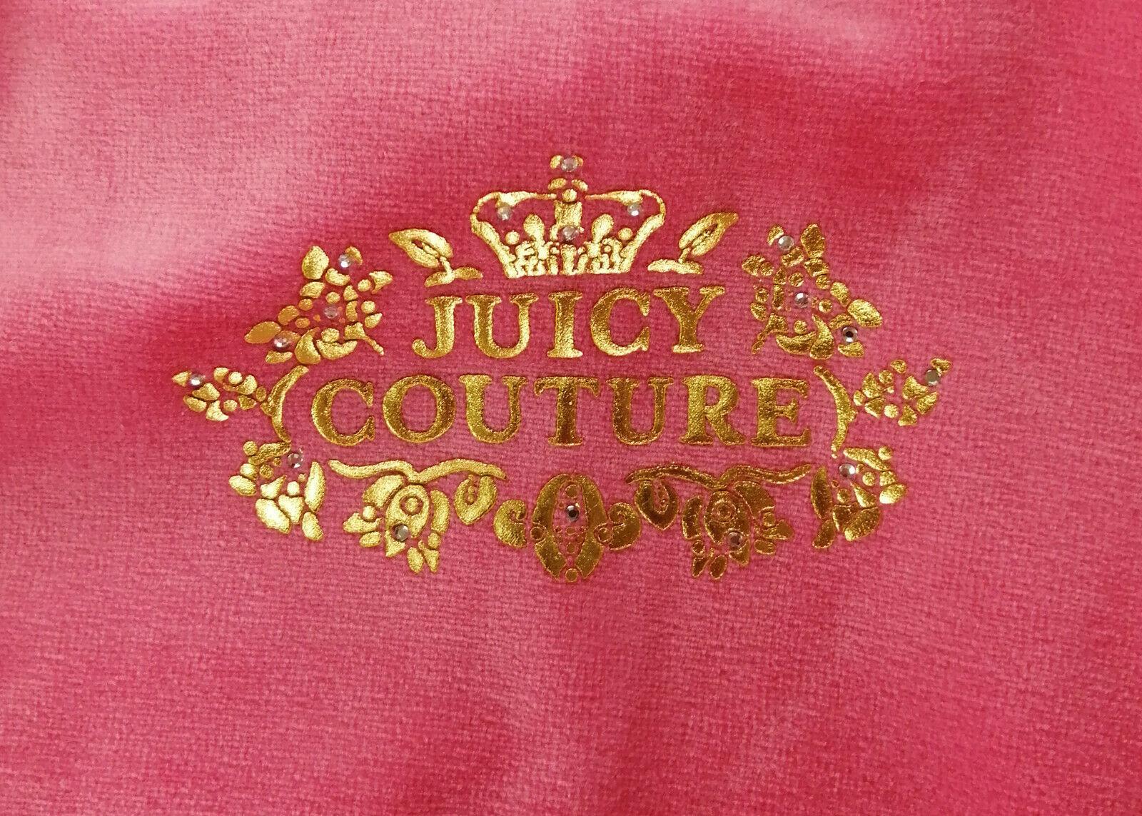 Juicy Couture Large Pink Tracksuit logo
