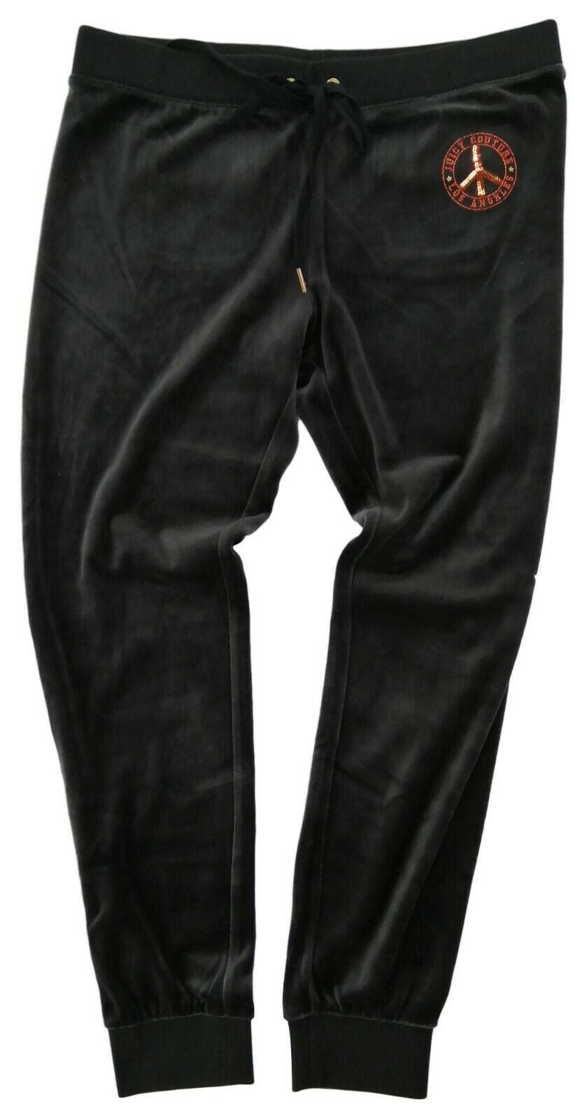 Juicy joggers black front straight