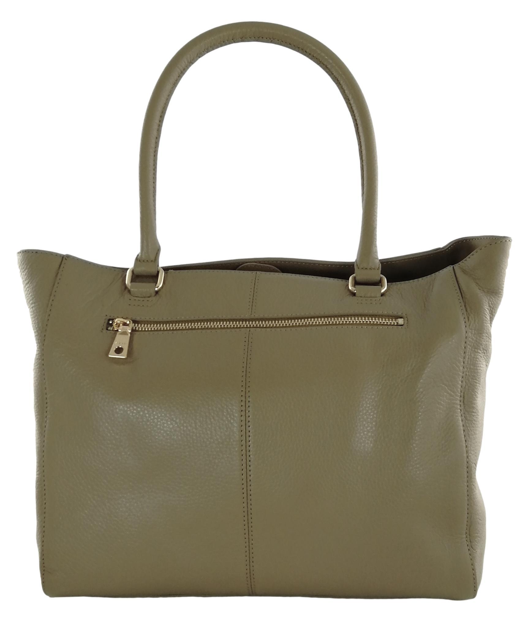 DKNY Beige Tote Bag front