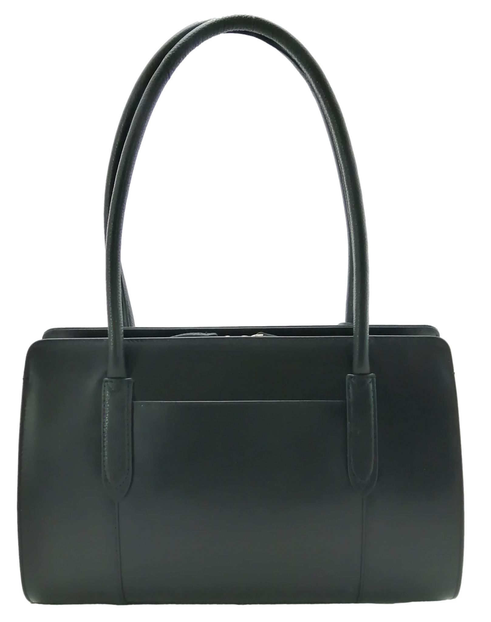 Radley medium black shoulder bag back