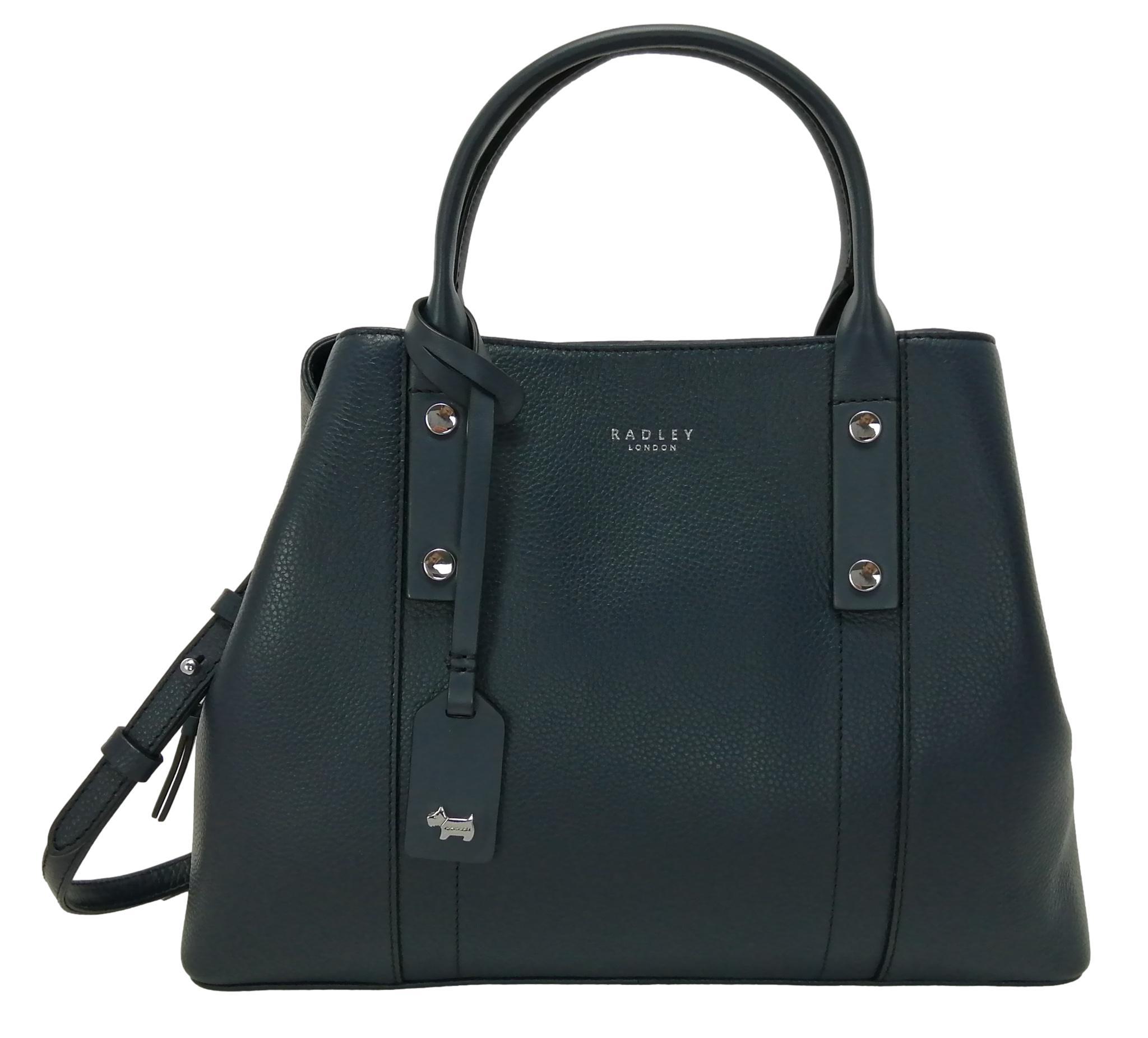 Radley Navy Handbag front