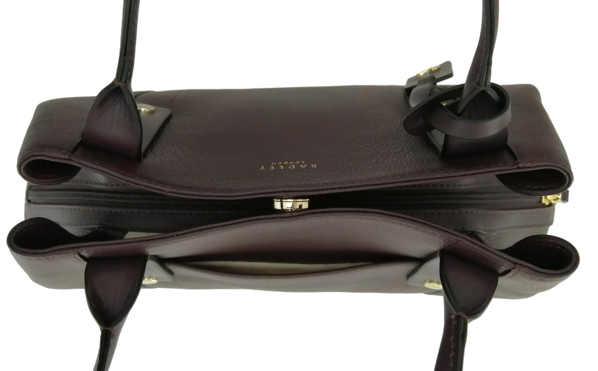 Radley Burgundy Shoulder Bag top