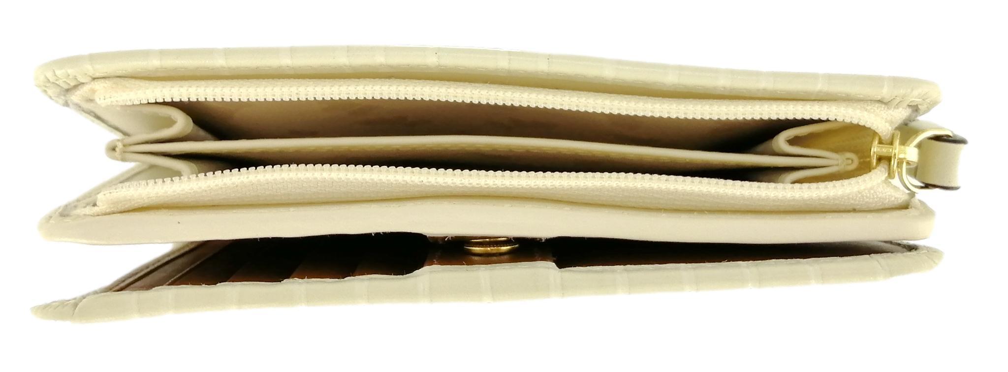 radley cream purse coin pocket