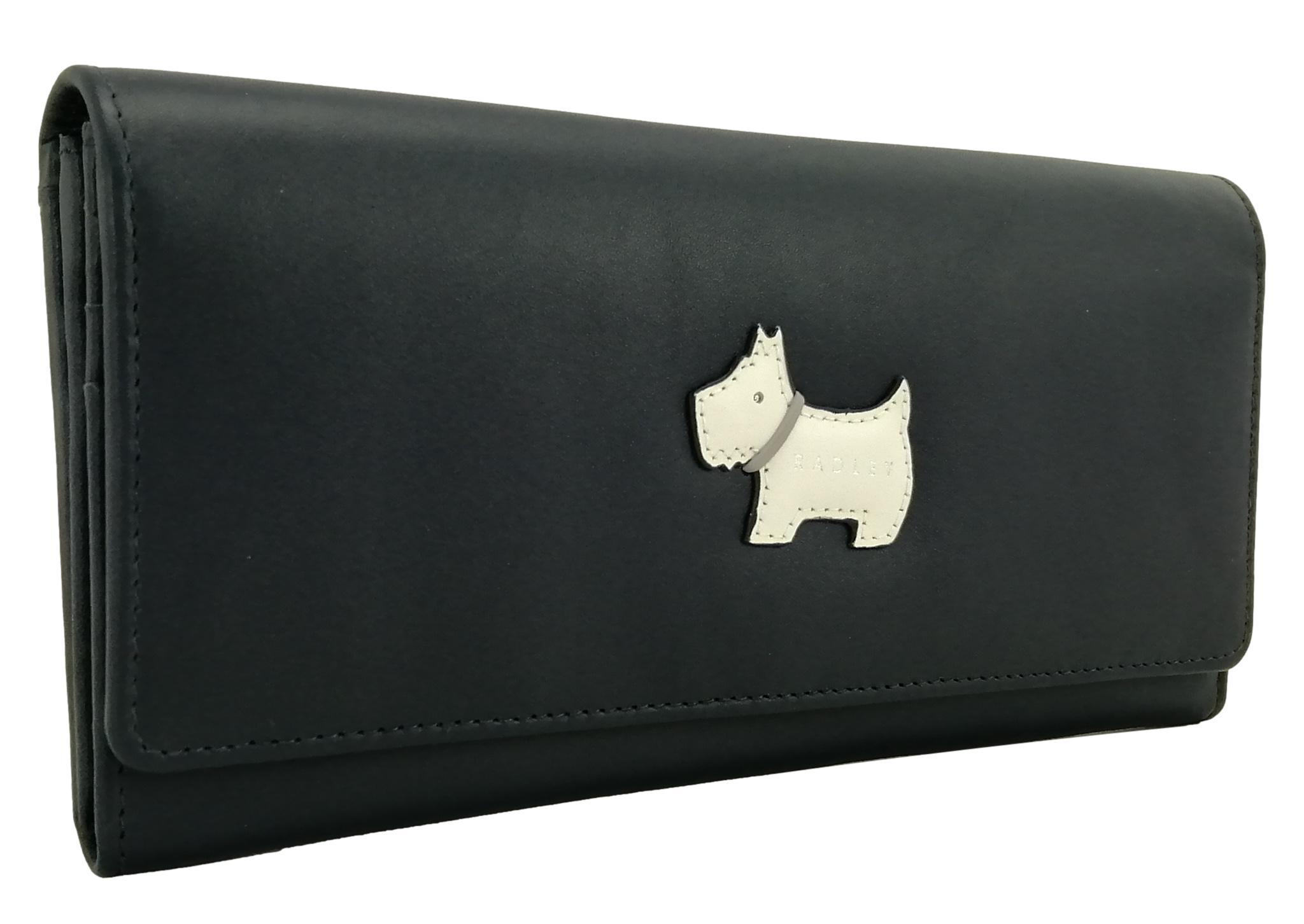 Radley black purse angle